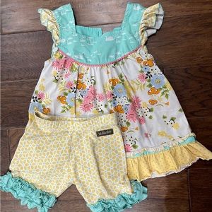 MAtilda Jane. Size 6 tunic & short set.